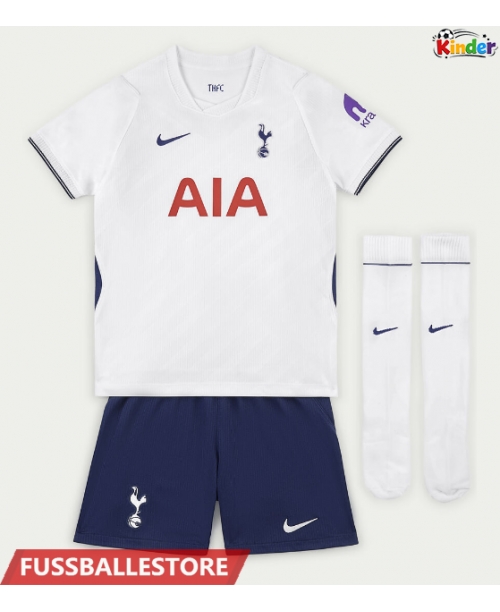 Günstige Tottenham Hotspur Savio #17 Heimtrikotsatz Kinder 2026-27 Kurzarm (+ Kurze Hosen)